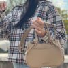 مینی کیف زارا گرهای کرم دستی