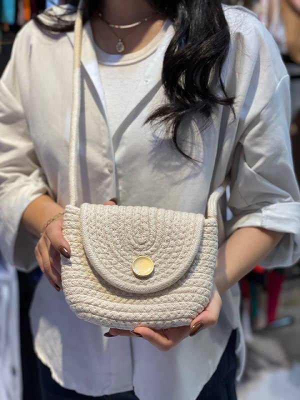 کیف کنفی دکمه دار ZARA